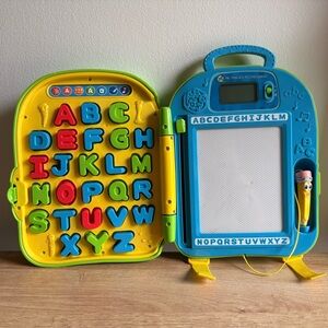 Leap Frog Mr. Pencil’s ABC Backpack NEW School Learning Toy Kids Alphabet